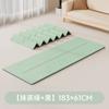 Esterilla de yoga plegable SanFan, portátil, gruesa y amplia, ecológica, de TPE, antideslizante, impermeable, para el hogar