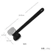 Martillo multifuncional de aleación de zinc para aflojar carne, creativo martillo de doble cara, herramienta de cocina para aflojar carne de cerdo y filete.