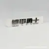 Adesivo de Carro Divertido Multicamadas com Texto Produção de Armadura Guerreiro do Amor Puro Guerreiro Adesivo de Carro Criativo de Quatro Caracteres Galvanizado para Traseira de Carro