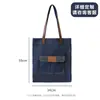 Bolsa Jeans Personalizada, Nova Moda, Retrô, Bolsa de Mão Simples, Bolsa de Ombro Casual Literária e Artística para Estudante Universitário Roupas de Trabalho, Personalizada