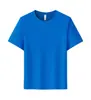 Camisetas Personalizadas com Nova Estampa de Logo em Algodão com Amônia Líquida, Uniformes de Trabalho de Equipe Esportiva de Manga Curta Antibacterianos de Verão 10A, Camisetas Culturais Publicitárias