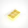Bandeja de Hielo Grande de Silicona Transfronteriza Molde de Cubitos de Hielo de Grado Alimenticio Molde de Bola de Hielo de Desmoldeo Fácil Congelación Rápida Molde para Hacer Hielo Casero