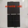 Caja de chips con ranura de plástico, silicona, cristal, BGA, componentes electrónicos aeroespaciales, IC, caja de embalaje de espuma antiestática