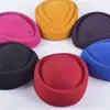 [Entrega del Fabricante] Sombrero de Cuenca Personalizado Sombrero Redondo Sombrero de Azafata Sombrero de Lana Sombrero de Tripulación de Aviación