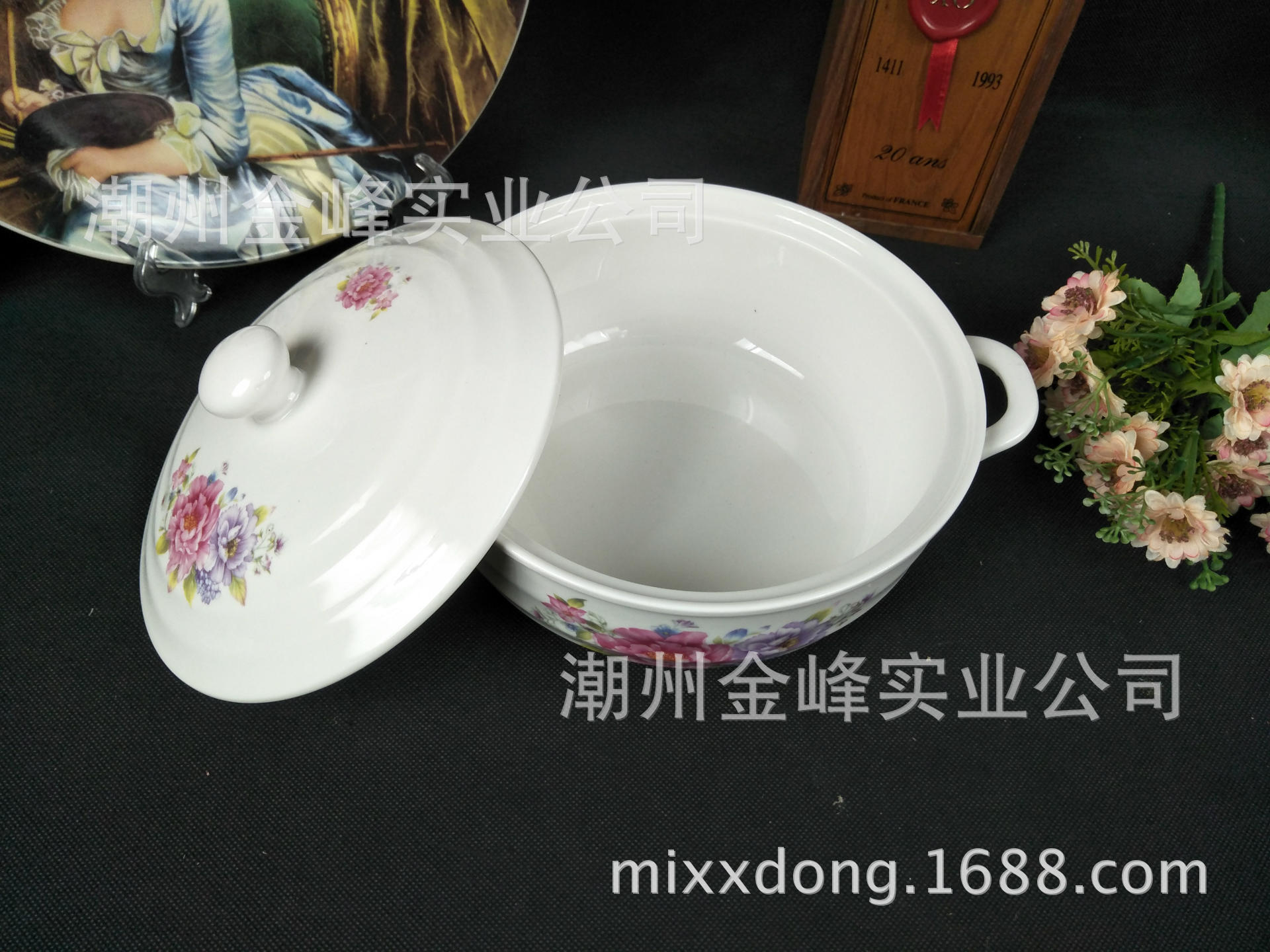 大汤碗陶瓷盖-003