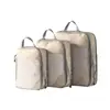 Venda Direta da Fábrica Amazon Popular Bolsa de Armazenamento Compressível para Viagem Conjunto de Três Peças Bolsa Impermeável para Armazenamento de Roupas em Mala