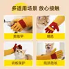 Guantes antiarañazos de gato, cortaúñas para gatos, antiarañazos, anti-mordeduras, resistentes al desgarro, para entrenamiento de gatos, uso en mascotas, engrosados, específicamente para entrenamiento de perros
