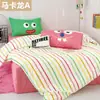 Algodón sarga sábana tela textil floral bebé estilo nórdico ropa de cama textil para el hogar tela al por mayor