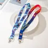 Lanyard para llavero con logo de motocicleta más vendido transfronterizo, lanyard para gafete de trabajo, lanyard largo para teléfono de marca de fábrica, personalizable