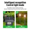 Luces Solares para Exteriores Luces de Jardín Impermeables Camino de Jardín Luces de Piso para Césped Luces de Ambiente para Exteriores Luces de Camino