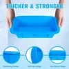 Moldes para Cubitos de Hielo Grandes al por Mayor Molde de Silicona para Tostadas Bandeja para Hornear Bandeja de Hielo de Verano Cubitos de Hielo para Bebidas Baño de Hielo Cubo de Hielo Molde para Cubitos de Hielo