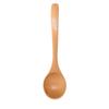 Cuchara de Sopa de Madera Cuchara para Porridge para Niños Cuchara Pequeña para Sopa Estilo Japonés Cuchara de Madera para el Hogar Creativa de Mango Largo Cuchara de Madera para Comer