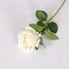 Rosas de Terciopelo Simuladas, Flores Artificiales, Flores para Decoración de Bodas del Día de San Valentín, Cascada de Pared de Rosas al por Mayor