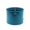 Cubo Metálico Redondo para Cubiertos Bolso de Cocina Cubo Cesta para Cubiertos Cubo de Almacenamiento de Hierro Galvanizado Cubo para Cubiertos y Vajilla