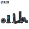 Tornillos autoperforantes de acero inoxidable negro 304 con cabeza avellanada en cruz, pernos y tornillos anti-aflojamiento y anti-caída M2M3M4-M8