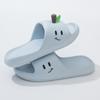 Pantuflas de Manzana de Dibujos Animados para Mujer Verano Moda Sandalias Lindas de Exterior Hogar Hogareño Eva Suela Suave Antideslizantes Pantuflas para Mujer Lindas
