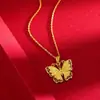 Colar com Laço Hot-Selling do TikTok para Mulheres 2025 Novo Modelo High-End Novo Estilo Chinês Corrente da Clavícula Joias Atacado
