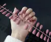 Camada de Vedação de Óleo Brilhante UV Patch de Óleo para Unhas Fábrica de Arte para Unhas Atacado Cor Sólida Tira Ponta Longa Gota d'Água Peças para Unhas