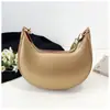 Bolso de Mano Transfronterizo de Moda Nueva, Estilo de Nicho para Salir, Bolso de Media Luna Retro Chic, Bolso de Hombro/Axila de Alto Valor para Mujer