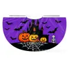 Capas Negras de Halloween Europeas y Americanas Hechas a Medida de Fábrica para Niños y Niñas con Diseños Impresos de Calabaza, Fantasma y Murciélago, con Cordones
