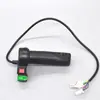 Manípulo de alto-falante de carro elétrico, manípulo de controle de velocidade de carro elétrico/com interruptor de três marchas, triciclo de cruzeiro 2 Universal