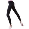 Calças de Dança para Adultos Calças Cortadas Pretas para Mulheres Ballet Body Training Tight Stretch Training Pants Key Beauty