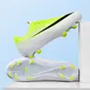 Nuevos zapatos de fútbol de corte bajo para adolescentes, hombres y mujeres, para deportes al aire libre y uso práctico en césped, zapatos de fútbol AG profesionales antideslizantes