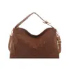 2026 Nueva Moda Gran Capacidad Versátil Bolso de Hombro Único para el Brazo Bolso Tote Casual Retro Bolso de Mano con Estampado de Leopardo Retro para Mujer