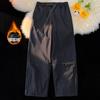 Atuendos de Invierno de Moda para Menos Diez Grados Celsius: Pantalones de esquí Dopamine para hombre y mujer, Forro polar, Engrosados, Cálidos, Resistentes al agua, Pantalones de senderismo