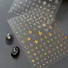 Yitu Pegatinas para Uñas 3D Estrella Dorada Patrón Hormiga Estilo Simple y Exquisito Tendencia de Internet Pegatinas Decorativas Yt6835