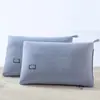 Funda de Almohada de Algodón Tejido, Esponjosa, Muy Elástica, Suave, Protectora del Cuello, Ayuda para Dormir para Uso en Casa, Alojamiento Temporal y Regalo al por Mayor