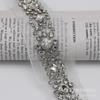Em estoque rede indústria pesada Diamante com contas renda acessórios diy estilo Chanel roupas lenço de casamento acessórios de gola atacado