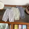 [Em Estoque] Xk266591 Calça Infantil 2026 Verão Novo Seda de Gelo Estilo Lanterna Unissex Calça Jogger Calça Anti-Mosquito