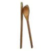 Cuchara de esquina cuchara para ensalada cuchara de mango largo cuchara de madera de 12 piezas cuchara puntiaguda cuchara mezcladora de madera de loto cuchara de mango largo