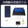 Fábrica Real Reconhece Automaticamente 12V24V60A50A40A Bateria de Lítio Chumbo-Ácido Controlador de Carregamento Solar PWM