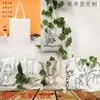 Bolsa de Algodón Bolsa de Lona Bolsa de Compras de Lona en Blanco para Publicidad Bolsa de Estudiante Bolsa de Compras con Impresión de LOGOTIPO Impresión a Color