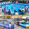 Piscina Inflable Gruesa Grande para Exteriores Piscina de Pesca Piscina Inflable para Pescar Peces Piscina para Nadar de Adultos al Aire Libre Piscina de Juegos Acuáticos para Niños