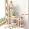 Alféizar de Madera Maciza para Ventana Saliente Soporte para Plantas Suculentas, Estante Pequeño de Flores de Múltiples Niveles para Escritorio de Sala de Estar Interior, Estante para Macetas de Balcón, Estante de Almacenamiento Chunjiang