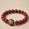 Directamente del fabricante: Colección Completa de Pulseras de Arena Dorada Púrpura y Cinabrio, Pulseras del Año Zodiacal para Hombres y Mujeres, Joyería de Buda Zodiacal, Mayoreo
