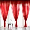 Cortinas de Color Sólido Terylene para Dormitorio Sala de Estar Transparente Modelo Nuevo Dropshipping Transfronterizo Tiktok Amazon Temu