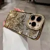 Adequado para Capa de Celular Borboleta com Strass para iPhone 17 com Toque de Luxo, Design 3D Brilhante, Capa Macia Anti-Queda para Mulheres, Compatível com Apple 16 Pro Max