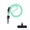 Goma para cordón de teléfono móvil de 10 mm de grosor, cuerda ajustable en diagonal, clip para teléfono móvil, cordón anti-pérdida, cordón para cuello