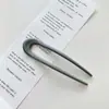 Peine de Disco para Moño Perezoso para el Cabello Horquilla en U Simple y Moderna para Mujer Horquilla Horquilla Tocado Enchufe Diario para el Cabello