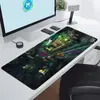 Juego Cyberpunk Tecnología Futurista Alfombrilla de Ratón Súper Grande Tecnología de Gaming E-Sports Alfombrilla de Oficina Extra Grande Borde Antideslizante con Bloqueo