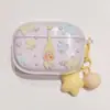 Adecuado para Condiciones de Agua Débil, Colgante de Mariposa y Flor de Dibujos Animados DIY, Clip para Oreja Abierto, Estuche Protector Bluetooth para Auriculares