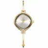 Nuevo reloj de cuarzo para mujer con esfera en forma de diamante, correa de acero tipo brazalete, estilo nicho de lujo ligero, versátil para el trabajo, reloj individual al por mayor