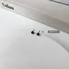 Pendientes Redondos de Disco con Cierre de Plata 925 para Mujer, Pendientes de Estilo Unisex de Gama Alta Versátiles de Nicho para Hombre, Accesorios para Orejas Estilo Minimalista Coreano Ins