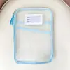 Bolsa de Clasificación por Materia de Malla de Nylon de Doble Capa A4 Bolsa de Clasificación por Materia Bolsa de Almacenamiento para Libros de Examen Bolsa para Documentos Bolsa para Tutoría de Exámenes