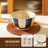 Juego de cuenco y plato de color bajo vidriado estilo japonés, cuenco para arroz, cuenco doméstico, nueva vajilla de cerámica 2026, cuenco para sopa, cuenco para fideos, cuenco alto
