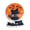 Sapatos de Halloween com flores de caverna, acessórios para sapatos DIY, acessórios para sapatos de caverna, fivela de sapato de borracha macia de PVC, flor de sapato de caverna